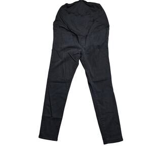 J. Crew Maternity Over-The-Belly Toothpick Jean Black 29 Motherhood Skinny
